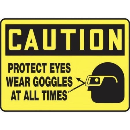 Accuform OSHA CAUTION SAFETY SIGN HAZARDOUS MPPE648XT MPPE648XT